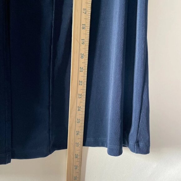 Easywear By Chico's Womens Navy Blue Open Front Lightweight Cardigan Sz 3 US XL - Picture 6 of 7